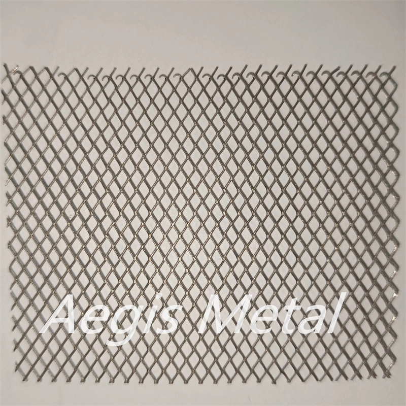 Hydrogen Chamber Diamond Titanium Mesh Anode Sheet Plat